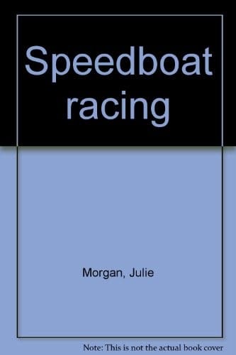 Speedboat racing.