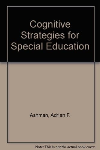 Cognitive strategies for special education: process-based instruction