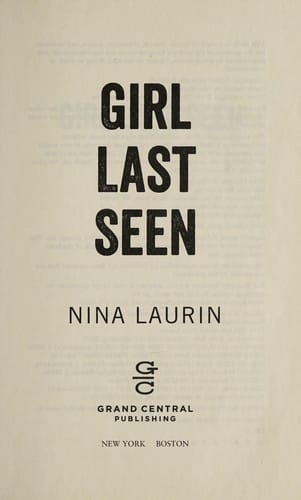 Girl last seen