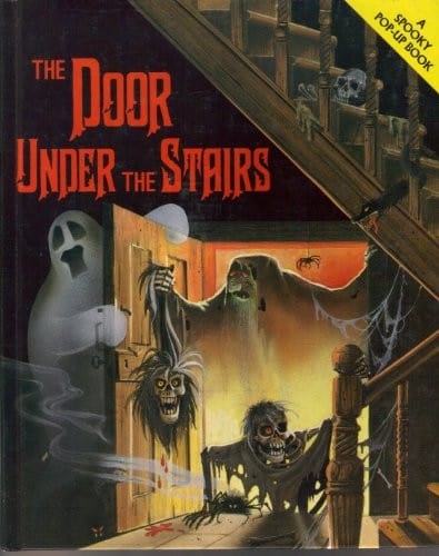 The door under the stairs