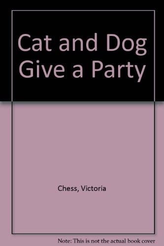 Cat and dog give a party