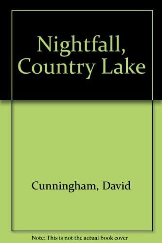 Nightfall, country lake