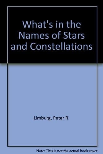 What's in the names of stars and constellations