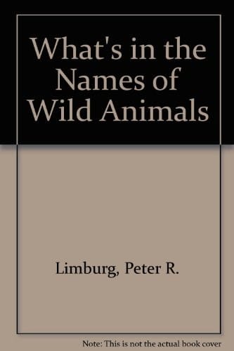 What's in the names of wild animals