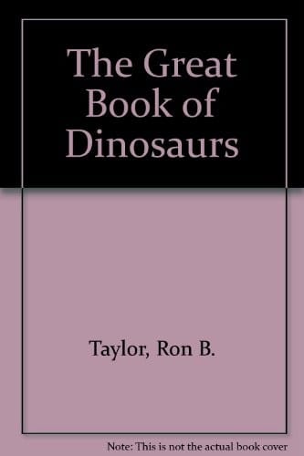 The great book of dinosaurs