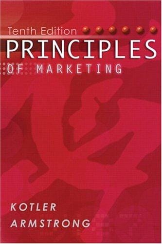 Principles of Marketing (with FREE Marketing Updates access code card) (10th Edition)
