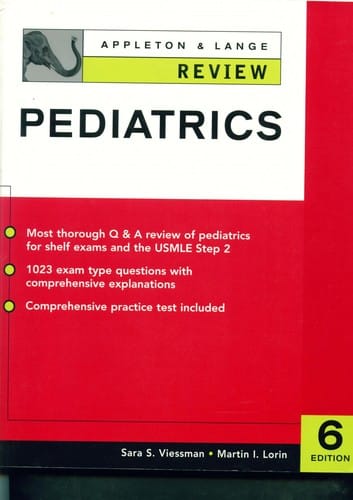 Appleton & Lange review of pediatrics