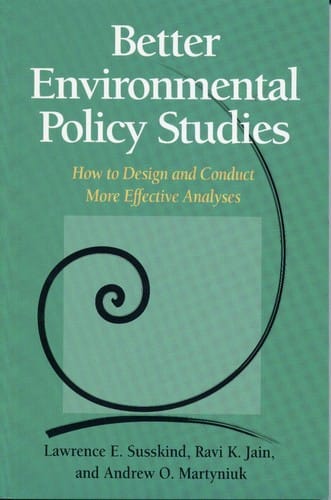 Better environmental policy studies: how to design and conduct more effective analysis