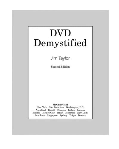 DVD Demystified