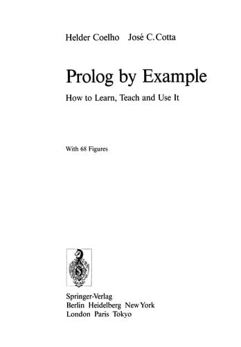 Prolog by Example: How to Learn, Teach and Use It