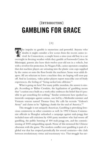 Something for nothing: luck in America