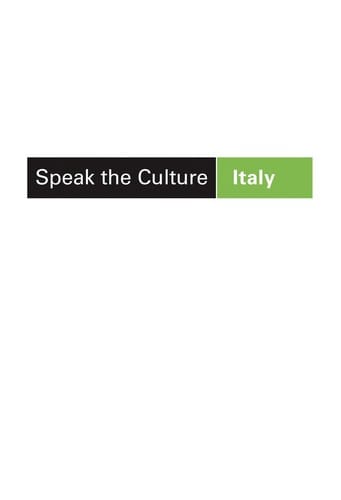 Speak the culture: Italy