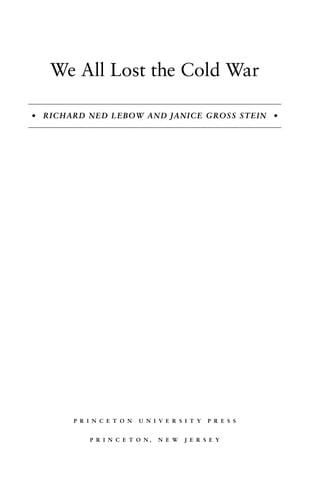 We all lost the Cold War