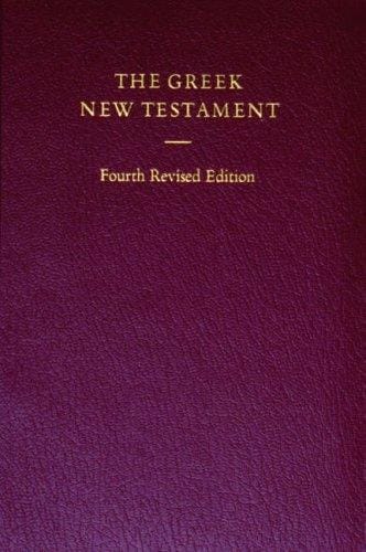 The Greek New Testament: Bonded Leather
