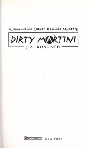 DIRTY MARTINI