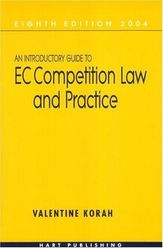 An introductory guide to EC competition law and practice
