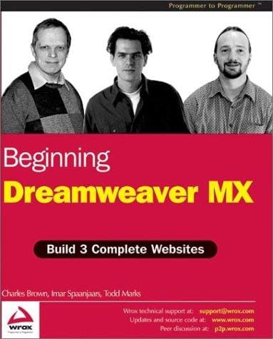 Beginning Dreamweaver MX