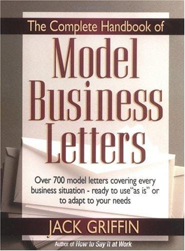The Complete Handbook of Model Business Letters