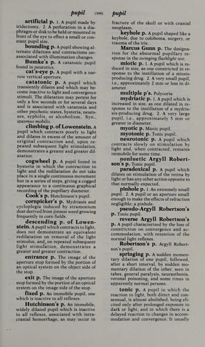 Dictionary of visual science