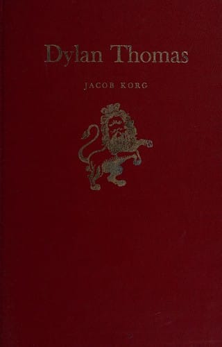 Dylan Thomas (Twayne's English Authors)