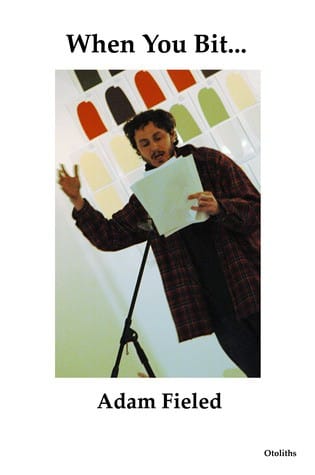 When You Bit...: first print edition