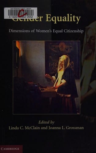 Gender equality: dimensions of women's equal citizenship