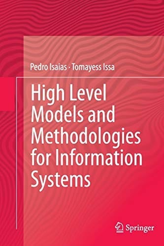 High Level Models and Methodologies for Information Systems