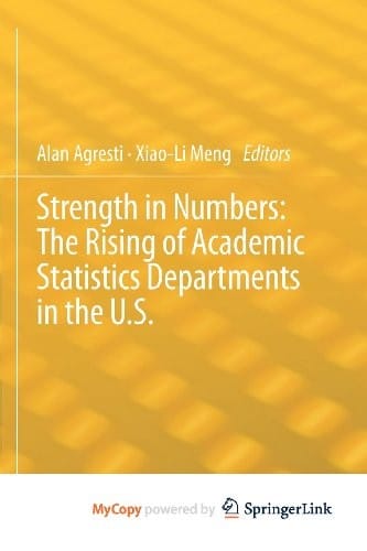 Strength in Numbers: The Rising of Academic Statistics Departments in the U. S.
