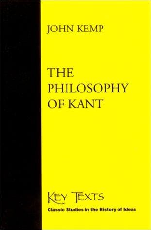 The Philosophy of Kant (Key Texts (South Bend, Ind.).)