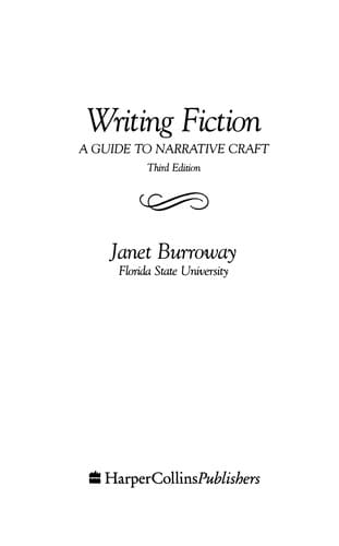 Writing Fiction: A Guide to Narrative Craft