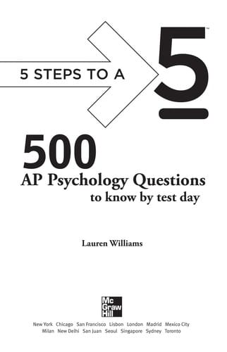 500 AP psychology questions to know by test day