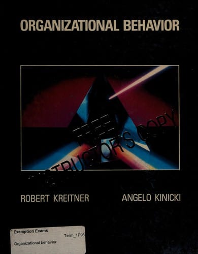 Organizational behavior