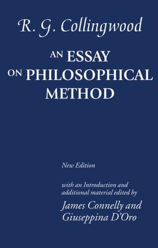ESSAY ON PHILOSOPHICAL METHOD; ED. BY JAMES CONNELLY.