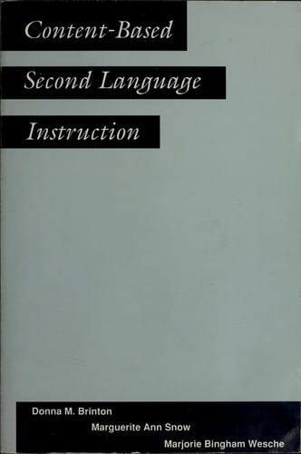 Content-based second language instruction