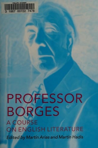 Professor Borges: a course on English literature