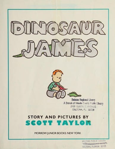 Dinosaur James: story and pictures