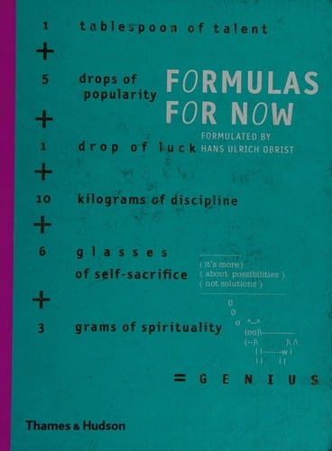 Formulas for now