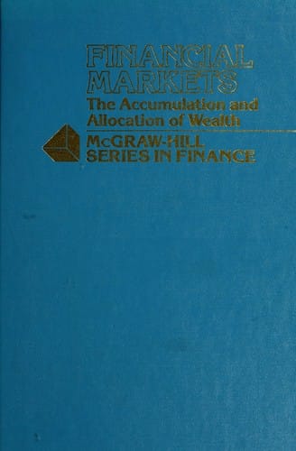 Financial markets: the accumulation and allocation of wealth