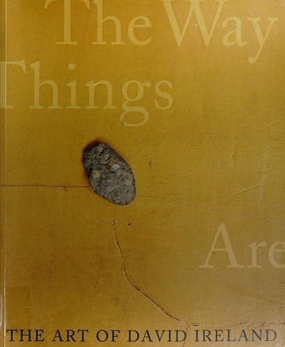 The art of David Ireland.