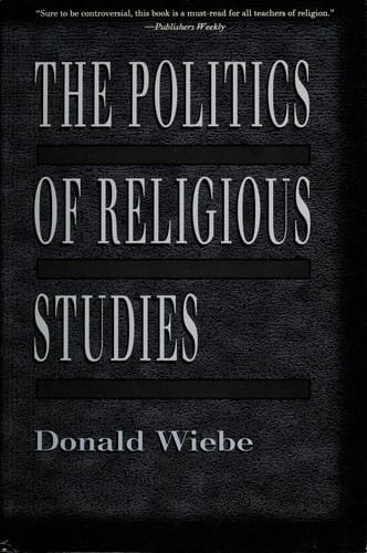 The politics of religious studies: the continuing conflict with theology in the academy