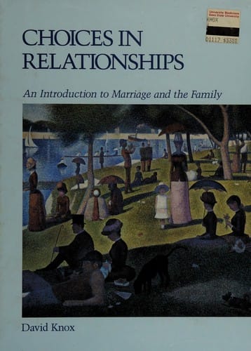 Choices in relationships: an introduction