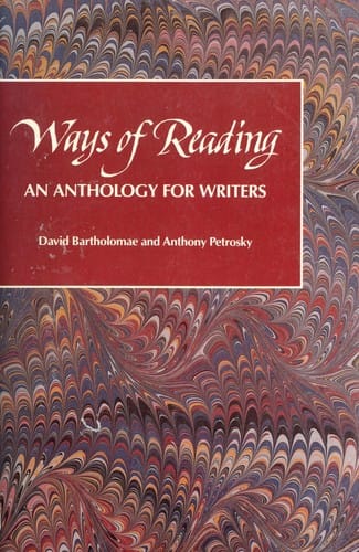 Ways of reading: an anthology for writers