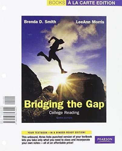 Bridging the Gap: College Reading, Books A La Carte Edition, and MyReadingLab with Pearson eText -- Valuepack Access Card, Longman Reader's Journal, The, Package (10th Edition)