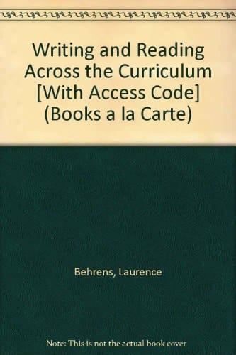 Writing and Reading Across the Curriculum, Books a la Carte Plus MyCompLab -- Access Card Package (11th Edition)