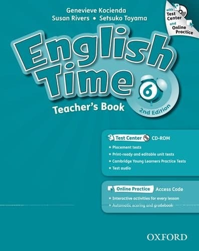 English Time: 6: Teacher's Book with Test Center and Online Practice