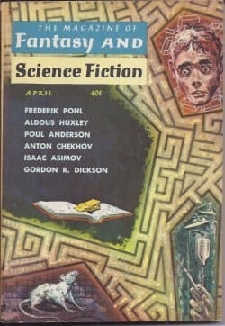 The Magazine Of Fantasy And Science Fiction, April 1959 | Flowers For Algernon