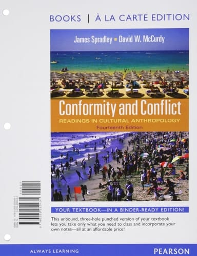 Conformity and Conflict: Readings in Cultural Anthropology