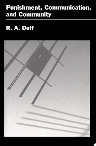 Punishment, Communication, and Community (Studies in Crime and Public Policy)