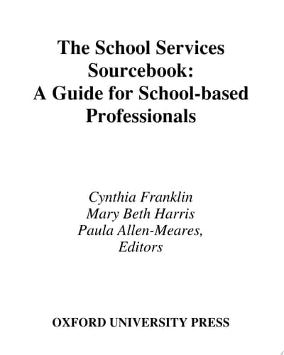 The School Services Sourcebook