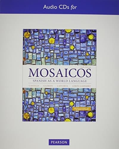 Mosaicos Text Audio CDs: Spanish as a World Language